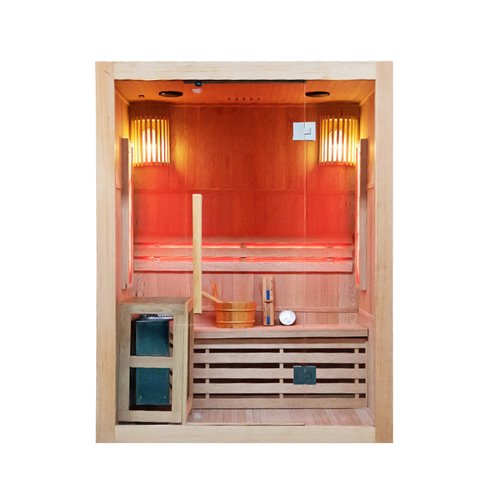 Sauna fińska 4 osobowa wysokotemperaturowa 4,5KW Harvia 150x120 cm Kemi3