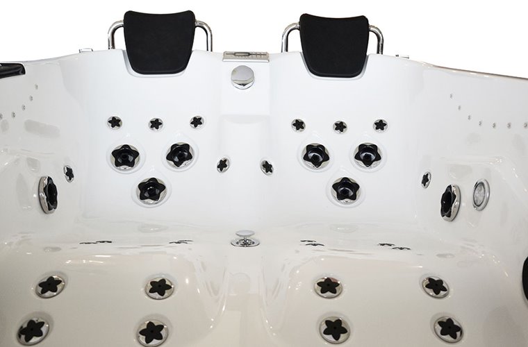 Wanna spa z hydromasażem asymetryczna 180x122 cm MUS-1062 PRAWA