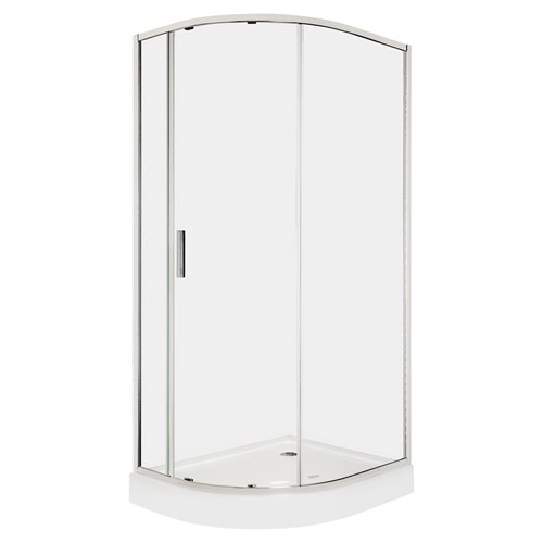 Kabina prysznicowa asymetrczyna z brodzikiem prawa 100x80 Solid RPA Kerra