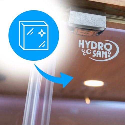 Sauna na podczerwień 6-osobowa 180x180 cm grzejniki kwarcowe i karbonowe Alta7 Infrared