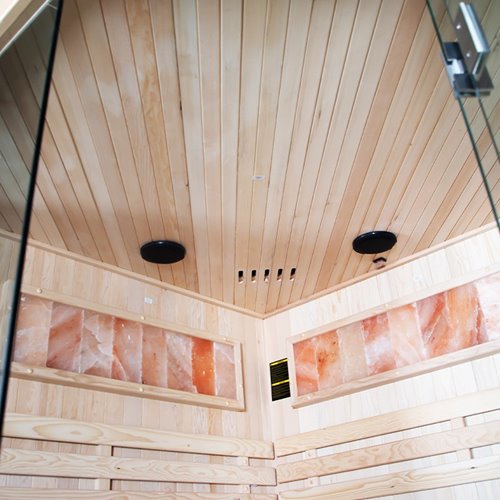 Sauna fińska 5 osobowa wysokotemperaturowa 6KW Harvia 150x150 cm Kemi4