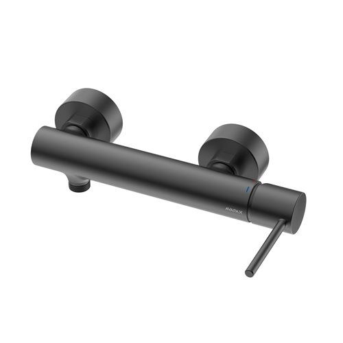 Bateria prysznicowa natynkowa gun metal Ultimate ABUL301411 Avapax