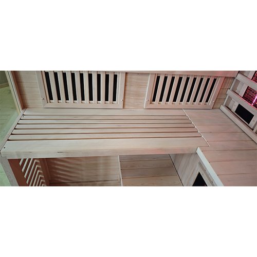 Sauna Combo na podczerwień + fińska 5-osobowa 180x160 cm Helsi1 6KW