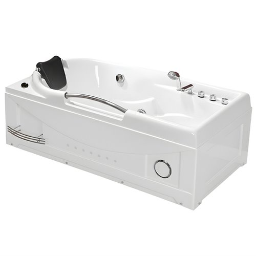 Wanna z hydromasażem prostokątna Ramzes 634 168 cm