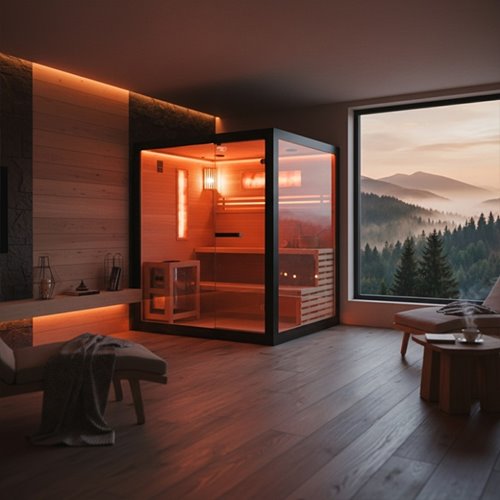 Sauna fińska Forsa3 BL 4-osobowa
