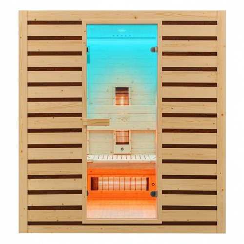 Nowoczesna sauna sucha do wellness