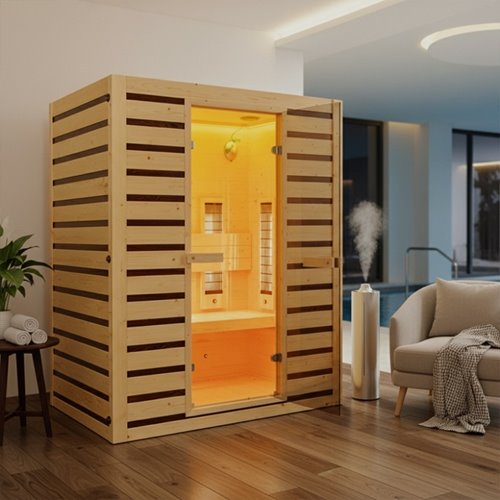 Sauna na podczerwień 153x110 cm