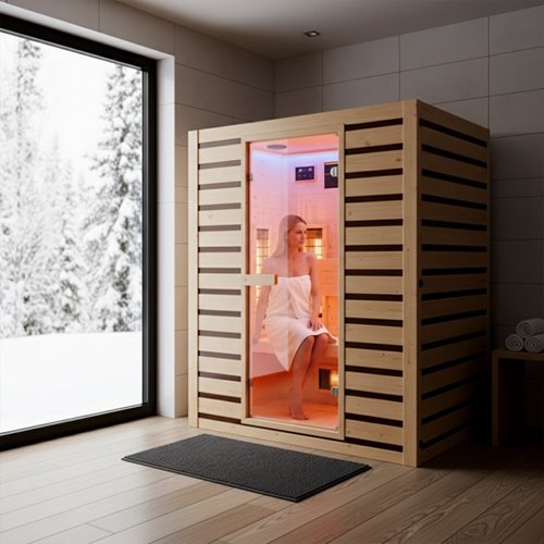Sauna sucha do rodzinnego relaksu