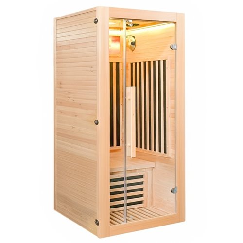 Nowoczesna sauna sucha do łazienki
