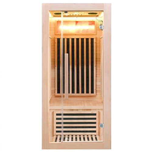 Sauna na podczerwień sucha 2-osobowa 90x90 cm ALTA1-CRB Infrared zdjęcie 18