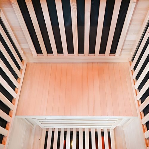 Sauna na podczerwień sucha 2-osobowa 90x90 cm ALTA1-CRB Infrared zdjęcie 21