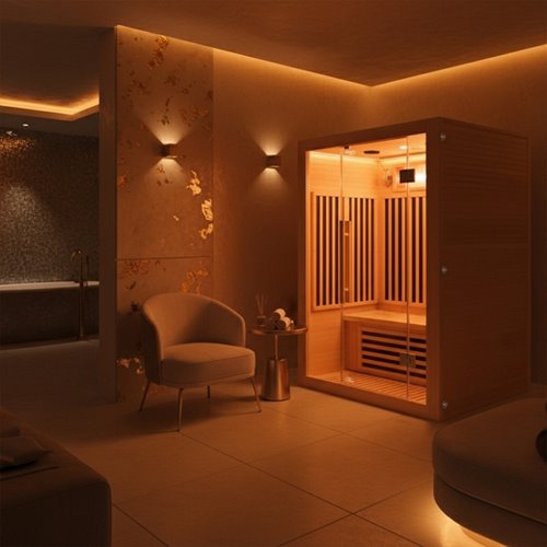 Domowa sauna sucha z promiennikami