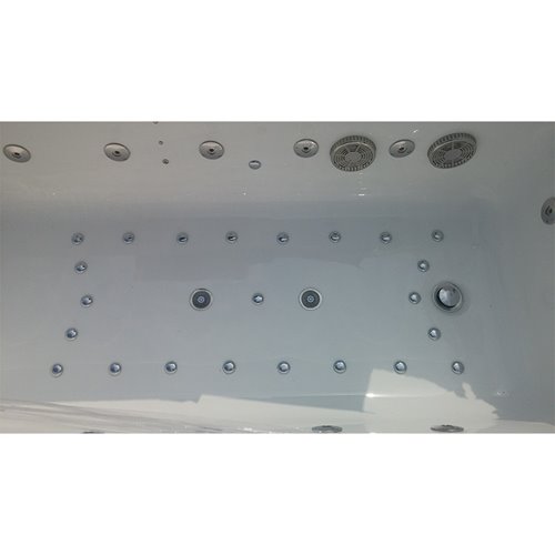 Wanna z hydromasażem prostokątna 180x100 cm Niagara 911