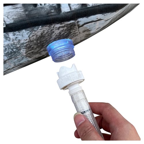 Duży basen ogrodowy stelażowy prostokątny Avenli Rocky 400x200 cm