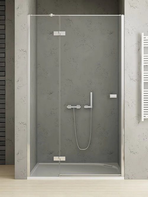 Drzwi prysznicowe uchylne 140 cm lewe EXK-1216 Reflexa New Trendy
