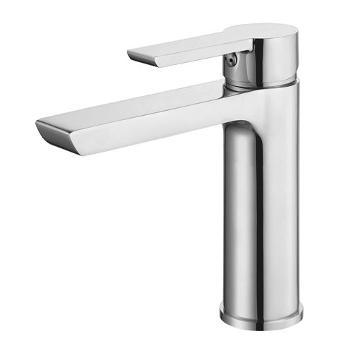 Chromowana bateria umywalkowa niska Argus Rea