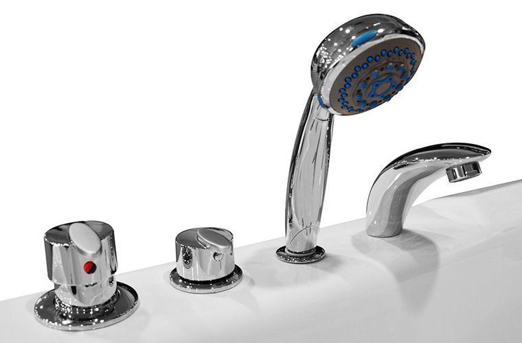 Wanna z hydromasażem prostokątna przyścienna 167x85 cm MO-0206