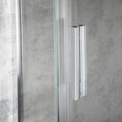 Kabina prysznicowa asymetrczyna z brodzikiem prawa 100x80 Solid RA Kerra