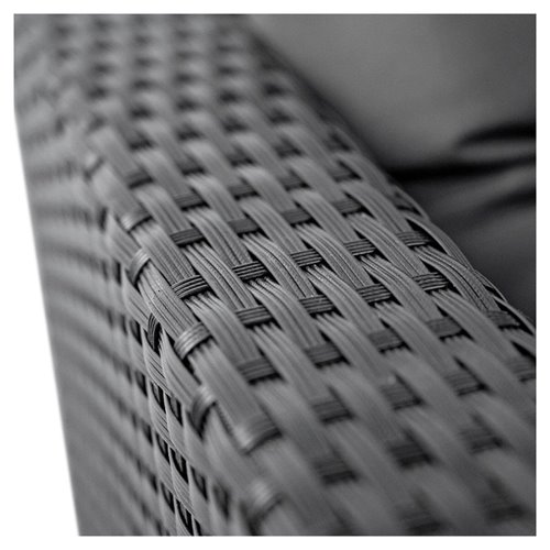 Zestaw mebli ogrodowych z technorattanu narożnik tarasowy Salto