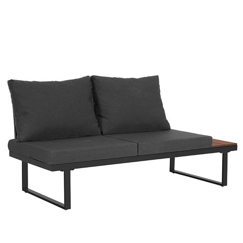 Zestaw mebli ogrodowych metalowych stół i narożnik Toba zdjęcie 9