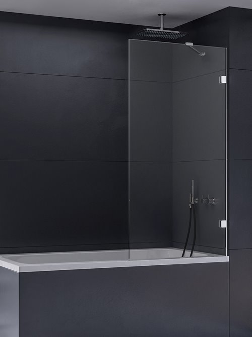 Parawan wannowy 80x150 wspornik skośny EXK-0254 Eventa New Trendy