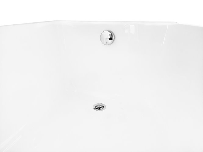 Wanna narożna z ruchomym parawanem 170x85 cm MO-1684N Lewa