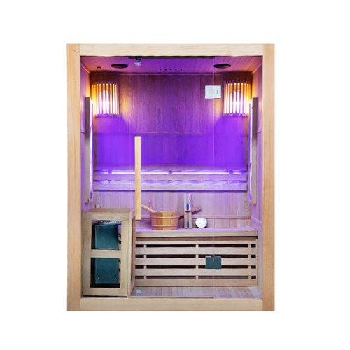Sauna fińska 4 osobowa wysokotemperaturowa 4,5KW Harvia 150x120 cm Kemi3
