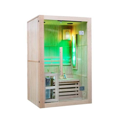 Sauna fińska 2 osobowa wysokotemperaturowa 3,5KW Harvia 120x105 cm Kemi1