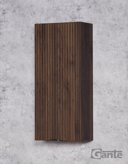 Szafka łazienkowa z lamelami wisząca 30x72 Victa Lamello kolor orzech