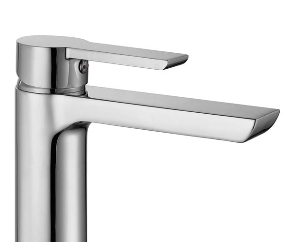 Chromowana bateria umywalkowa wysoka Argus Rea