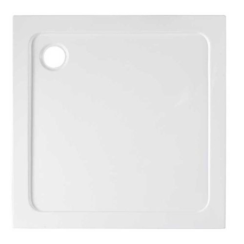 Brodzik kwadratowy slim 80x80 ST02A biały
