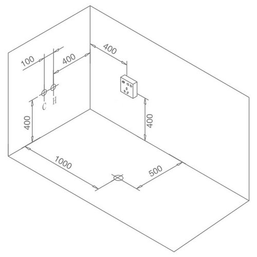 Wanna z hydromasażem prostokątna 180x100 cm Boston 926W Hydrosan