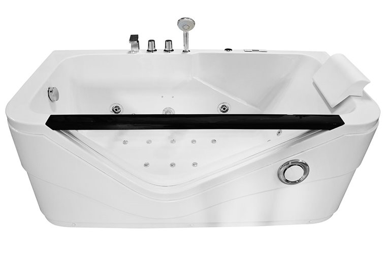 Wanna z hydromasażem przyścienna 170x85 cm MO-0061-170