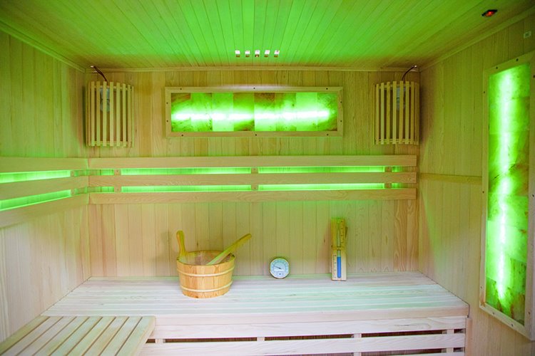 Sauna sucha fińska piec 6 KW Harvia BC60 + kamień solny 180X160X200CM MO-EA4S Mazur