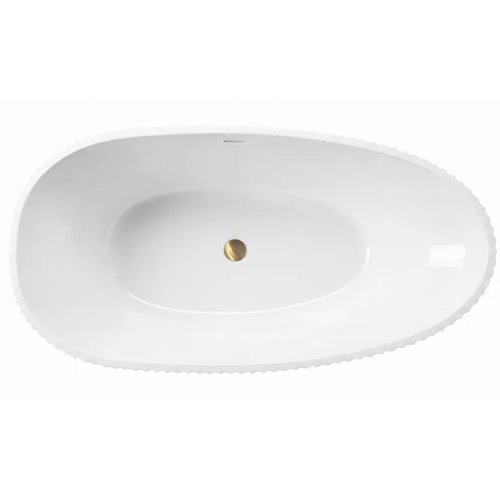 Wanna ryflowana owalna 170 cm Carmen Rea zdjęcie 10