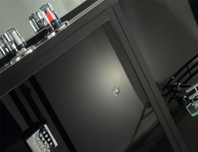 Kabina prysznicowa z hydromasażem niski brodzik 120x90 cm MO-0545-120