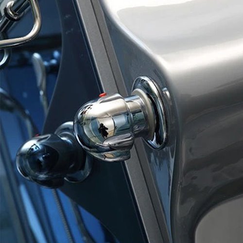 Kabina prysznicowa z hydromasażem zabudowana 100x100 MO-0210G