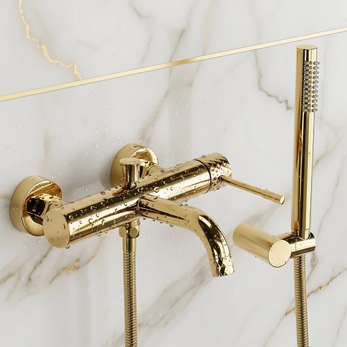 Bateria wannowa Lungo Diamond Rea złota