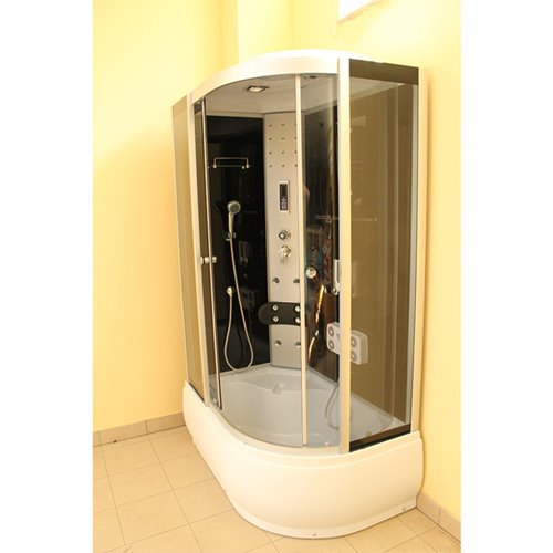 Kabina prysznicowa z hydromasażem i sauną 120x80 7106S Lewa