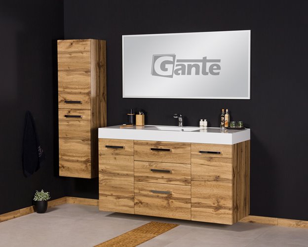 Szafka wisząca z umywalką 140/50/C3 seria Fokus NE