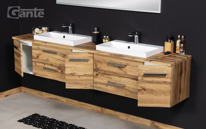 Szafka wisząca z umywalką 210/39/C2 seria Fokus NE