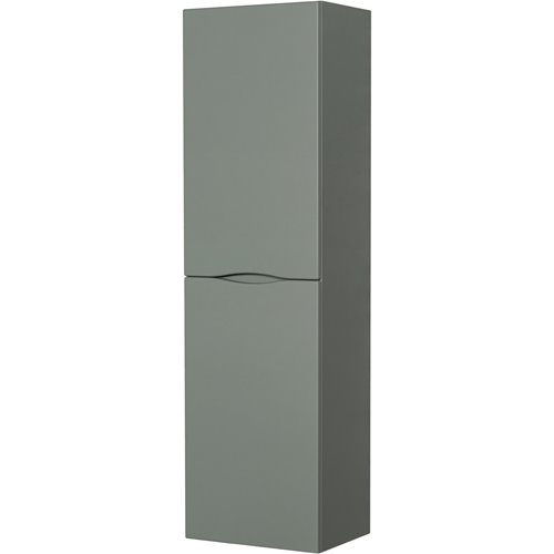 Słupek łazienkowy wiszący kolor szałwiowy ONDA 45x155 cm Gante