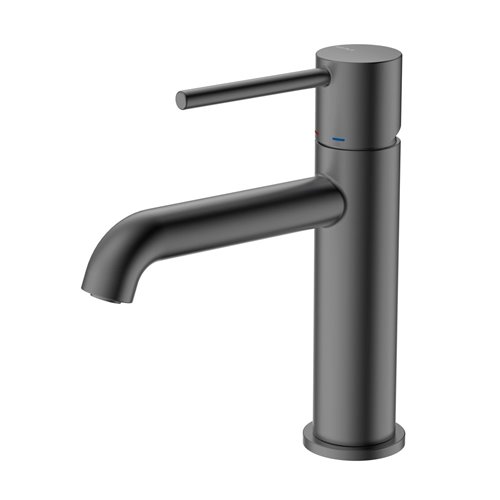 Bateria umywalkowa niska stojąca gun metal Ultimate ABUL111411 Avapax