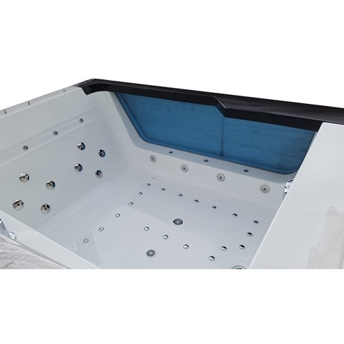 Wanna z hydromasażem prostokątna 170x130 cm Tugela-BL