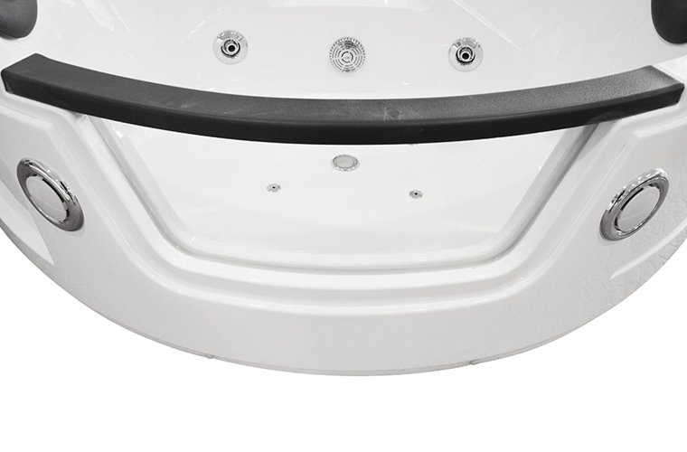 Wanna łazienkowa z hydromasażem Spa narożna 135x135 cm MO-0322