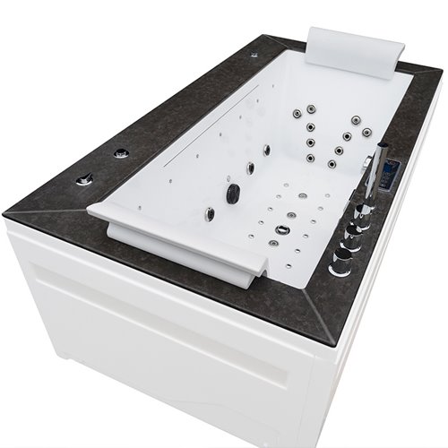 Wanna z hydromasażem prostokątna 180x100 cm Boston 926B Hydrosan