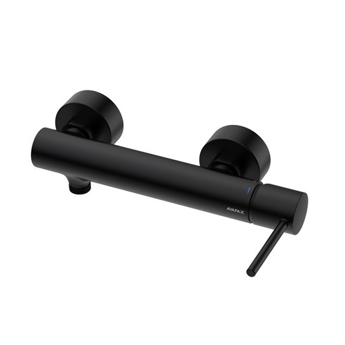 Bateria prysznicowa natynkowa czarna Ultimate ABUL301111 Avapax