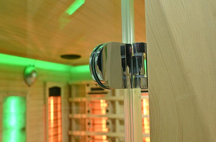 Sauna na podczerwień kamień solny + turmaliny 180X160X200CM MO-RL4ST XL Infrared Mazur