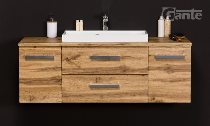 Szafka wisząca z umywalką 120/39C FKS seria Fokus NE