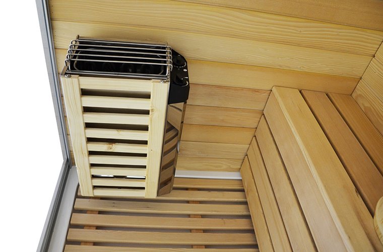 Sauno kabina prysznicowa prostokątna 180x110 cm MO-1752W LEWA TRIO